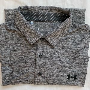 Men’s Under Armour gray golf polo size X-Large